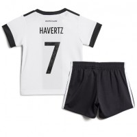 Otroški Nogometni dresi Nemčija Kai Havertz #7 Domači SP 2022 Kratek Rokav (+ Kratke hlače)